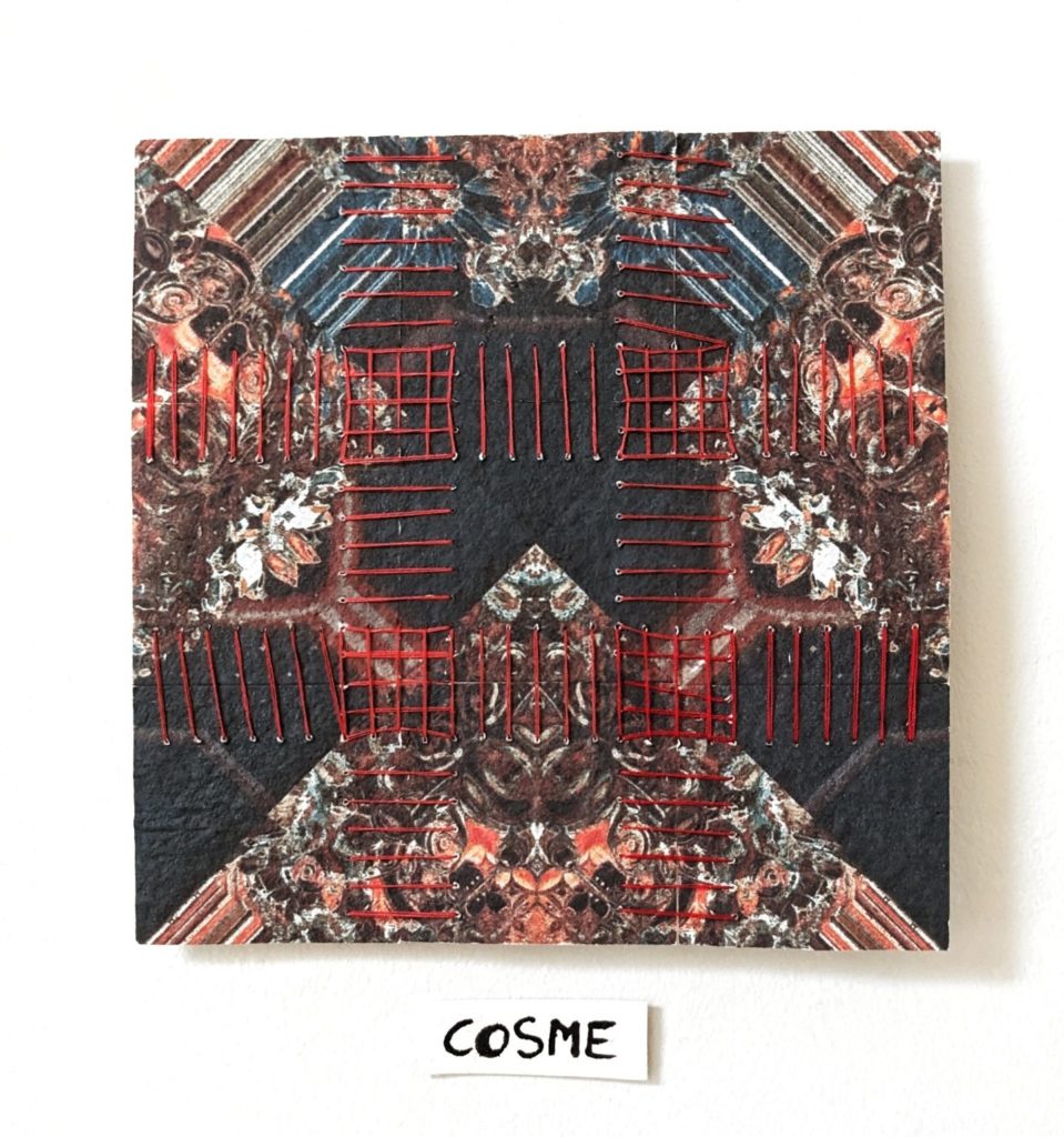 mini tapisserie numérique "Cosme" - Natacha DAVID